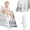 Gray, variant on Beavtaens Potty Training Toilet Seat, Upgrade Foldable Step Stool with Adjustable Ladder, for Ages 1-3