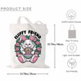 thumbnail image 2 of Fluffy Friend Bat Moon Phases Halloween Canvas Bag 2Pcs, 2 of 5