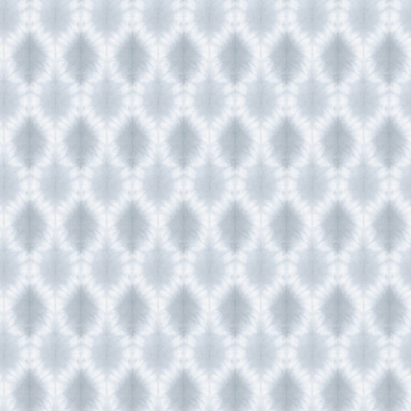 3122-10322 Mombi Light Blue Diamond Shibori Wallpaper with Tie Dyed Alternating Rows in Light Blue Off White Colors Bohemian Style Prepasted Acrylic Coated Paper