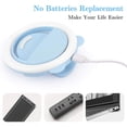 thumbnail image 3 of Selfie Ring Light, Clip on Ring Light for Laptop with Rechargeable LED Portable Clip on Ring Light for IPhone & Android Smart Phone, Pads, Makeup Mirrors,Cameras for Photography, 3 of 9
