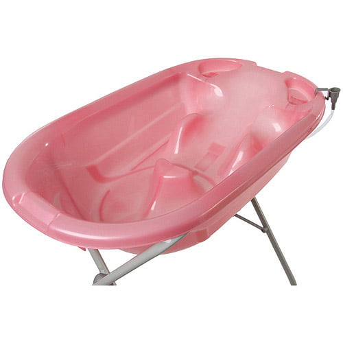 pink baby bath tub walmart