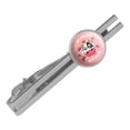 thumbnail image 1 of Cows are Friends Not Food Vegan Vegetarian Funny Humor Round Tie Bar Clip Clasp Tack Silver Color Plated, 1 of 6
