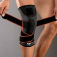 thumbnail image 3 of OUSITAID 1Pc Knee Brace Protective Soft Nylon Sweat Absorption Knee Stabilizer for Sports, 3 of 8