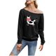 thumbnail image 1 of Tops de mujer Sudadera con estampado de invierno Tops de jersey Fridja FKASFK1781, 1 of 4