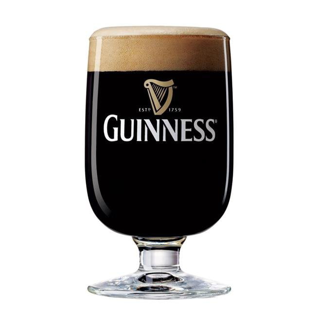 Guinness Stem Beer Stout Glass Goblet 12oz  Set Of 6 New 