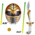 thumbnail image 2 of Mighty Morphin Power Rangers: Re-Ignition - White Ranger Role Play Bundle by Playmates Toys, 2 of 9