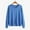 Blue, variant on Womens Fall Plus Size Sweaters Plus Size Wine Button Long Sleeve Business Loose Sweater for Women Fashion