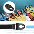 thumbnail image 2 of Sioweci 4Pcs Kayak Seat Repair Clips Seat Strap Safety Clips Kayak Accessories Kayak Seat Hooks Latches Replacement Secure Connection Snap-On Buckle 4pcs, 2 of 13