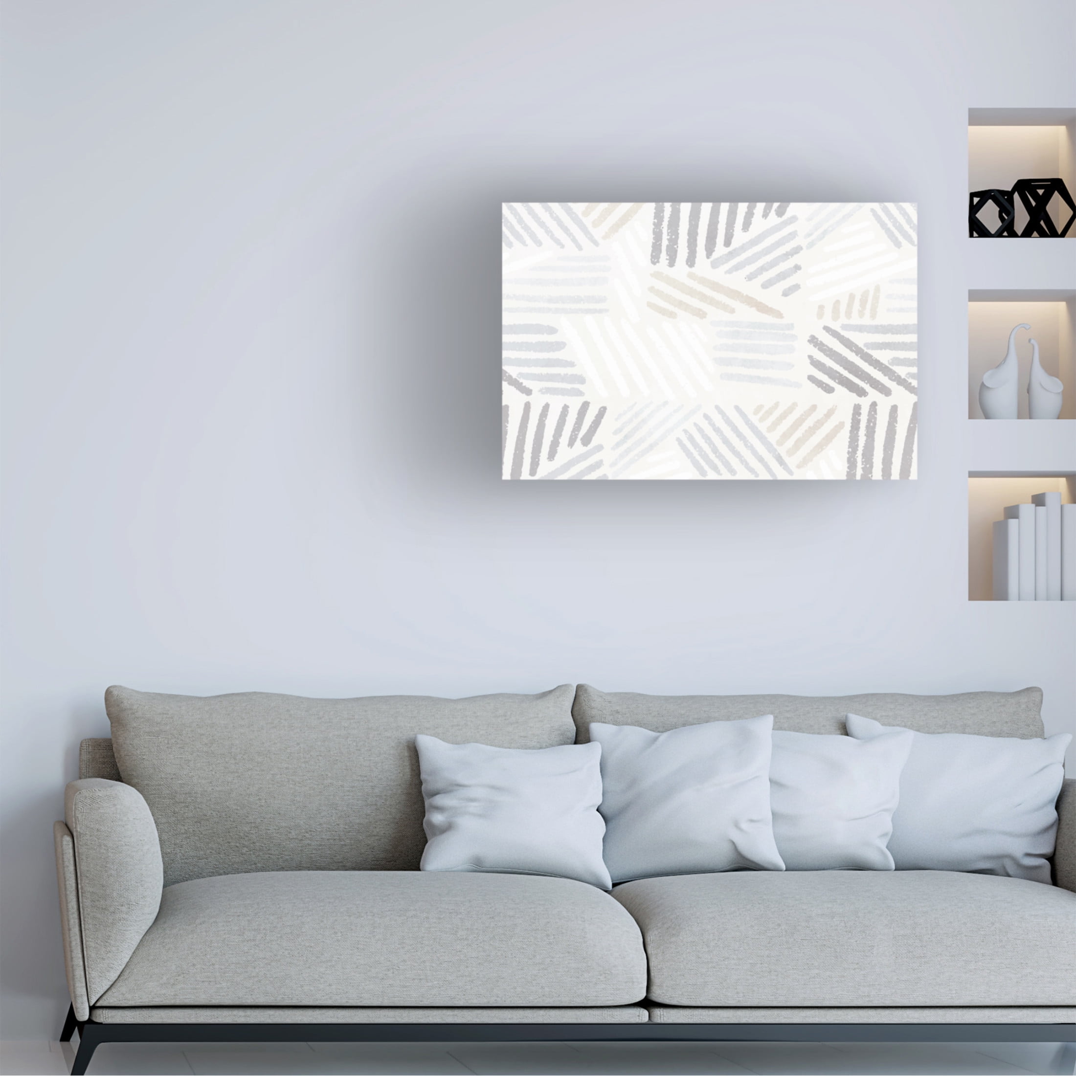Trademark Fine Art Aylin Demir  Freedom of Lines Canvas Wall Art