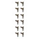 thumbnail image 2 of Speravity Patas para muebles Trigon, fáciles de usar, transforman sin esfuerzo muebles, pies para muebles Trigon, aviones [negro ], 4 pack/lote Type1 NO1, 2 of 6
