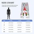 thumbnail image 4 of Lsque Merry Christmas Gnome1 Print Men's Pajama Pants, Lounge Pant - Comfortable Home Wear,Elastic Waistband, Stylish Design-X-Large, 4 of 9