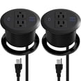 thumbnail image 1 of Escritorio Power Grommet Meeoueoiu con PD 20 W USB-C 2 USB-A, 1 of 7