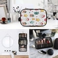 thumbnail image 6 of Iauyy 3 Piece Large Portable Hanging Toiletry Bags for Travel,Foldable Makeup Organizer with Multiple Compartments for Men&Women，Cartoon Face, 6 of 9