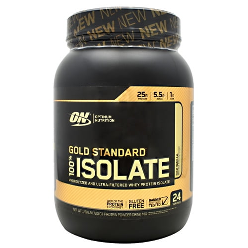 Optimum Nutrition Gold Standard 100 Isolate Rich Vanilla Gluten Free Walmart Canada