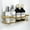 Gold, variant on Shower Caddy Shelves Organizer Rack, Single Pack Shower Shelf, Caddies for Shampoo Soap Bathroom Waterproof Adhesive Holder, No Drilling Wall Mounted Self