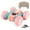 Pink, variant on Racing Toy​​ 360° Stunt RC Car, 8x6x3 Inch Double-Sided Drifter with LED Lights, Rechargeable Remote Control Racing Toy​ 360° Spins​​