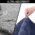 thumbnail image 4 of Alfombra de baño Walensee antideslizante, absorbente de agua, azul, 40 x 60 cm, 4 of 9