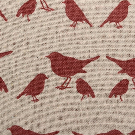 Decorative Throw Pillow Covers 16x16 Inch Birds Linen Pillowcase