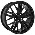 thumbnail image 3 of OE Wheels 9506891 Chevrolet Camaro ZL1 Wheel Replica Black 20x9.5, 3 of 4