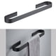 thumbnail image 2 of Toallero Toallero Toallero Baño Toallas Estante Percha Negro Plata Aluminio-Magnesio Colgar En La Pared Toallero Organizador Cocina Estante De Almacenamiento Yuarrent HA024331-01, 2 of 6