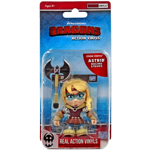 How to Train Your Dragon Action Vinyls Astrid Vinyl Figure (Racing Stripes)