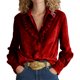 thumbnail image 2 of Uootdi Plus Size Sequin Tops for Women Sparkly Glitter Bow Crewneck Long Sleeve Shirts Evening Party Night Top Going Out Pullover Gift, 2 of 6