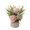 Pink, variant on SPRING PARK Silk Artificial Rose Flower Potted Plant Wedding Home Party Decor