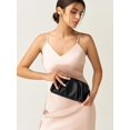 thumbnail image 3 of Monedero de mano SWEETV Gemma Dressy de piel vegana para mujer, 3 of 6