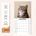 thumbnail image 2 of Calendario de Pared Calendario Planificador 2026: Calendario de Pared Mensual Colgante con Memes de Gato con Bloques Grandes para Organizar y Planificar, Horario Académico, Hogar, Oficina y Familia, Papel Grueso y Resistente, 2 of 6