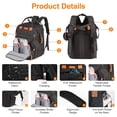 thumbnail image 3 of Mochila Para Pañales Shengmeister 3 en 1 900D Oxford Grande, 3 of 7