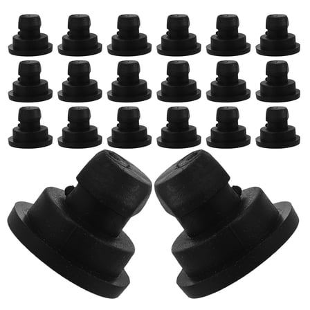 KONTONTY  20 Pcs Small Kitchen Appliance Parts Slow Cooker Accessories Black