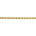 thumbnail image 3 of 10K Yellow Gold Jbsp's 4mm Diamond-Cut Rope Chain (24 X 4) Made In Peru 5266-24, 3 of 5