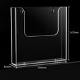 thumbnail image 6 of Colaxi Brochure Holder Wall Mount Booklet Display Stand for Offices School A5, 6 of 10