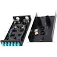 thumbnail image 1 of GESD LC-MM 6Port OM3 Box Cables 12 Port Wall Mount Fiber Enclosure with Spool OM3 Multimode LC-UPC Kit (Includes 1 Meter 12 Strand LC-UPC OM3 Pigtail and 6 Port Dupl, 1 of 9
