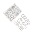 thumbnail image 3 of DIY Clear Stamps, Decorative Clear Stamps For DIY Scrapbooking Embossing Album Decor Craft, 3 of 8