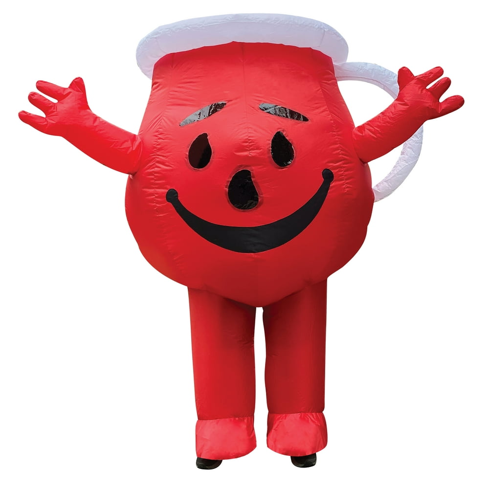 Inflatable Kool Aid Man Halloween Costume, Over 6 Feet Tall! - Walmart.com - Walmart.com