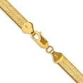 thumbnail image 4 of 14K Yellow Gold 6.5Mm Silky Herringbone Chain (Width 6.5) (Length 22) - Jbsp, 4 of 5