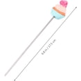 thumbnail image 4 of 2pcs Cake Tester Stainless Steel Cake Skewer Reusable Cake Probe Testing Needle for DIY Cake Bread Muffin Baking Supplies (Safflower Cake), 4 of 5