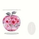 thumbnail image 2 of Decoración de frutas de cristal, figuras de manzanas de cristal, coleccionables para oficina, centro de mesa, arte de vidrio, decoración de frutas de cristal para el hogar y la cocina., 2 of 6