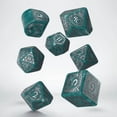 thumbnail image 2 of Set de dados Q-Workshop Viking RPG Mjolnir Silver Lightning, 2 of 4