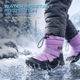 thumbnail image 4 of EQW Kids Snow Boots, Waterproof Winter Boots with 3M Thinsulate Insulation for Boys and Girls, 4 of 10