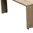 thumbnail image 3 of Neji 51 Inch Coffee Table, Natural Brown Acacia Wood Frame, Plank Surface- Saltoro Sherpi, 3 of 6