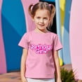 thumbnail image 2 of XEGLSBU Girls T Shirts Size 7-8 Cute Girl's Birthday Cute Shirts and T Shirt Short Sleeve (1Y 13Y) Pink Size 10-11 Years, 2 of 6
