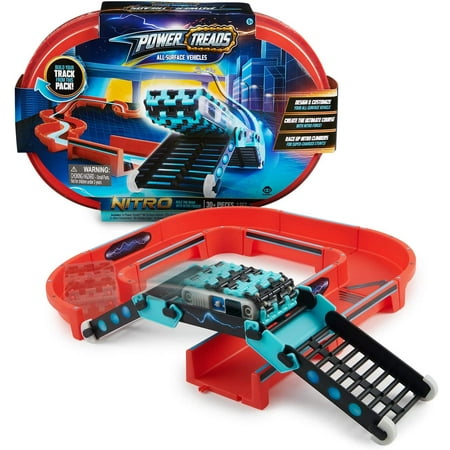 Nitro Stunt Pack - All-Surface Toy Vehicles - 30+ Pieces - Perfect Gift for Kids