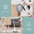 thumbnail image 6 of Pioneer Flower Floral Print Pattern Kitchen Rugs Sets Of 3,Kitchen Runner Rugs Non Skid Washable,Decorative Kitchen Floor Mats for Kitchen,Sink,Laundry,17X30 Inch + 17X47 Inch + 17X59 Inch, 6 of 6