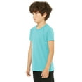thumbnail image 5 of Daxton Youth Size Short Sleeve Tee Basic Tshirt Tops- Celadon, X-Large, 5 of 6