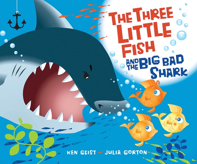 The Three Little Fish and the Big Bad Shark (Hardcover) - Walmart.com