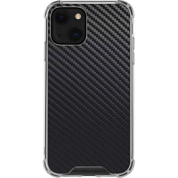Skinit Textures Carbon Fiber iPhone 13 Mini Clear Case