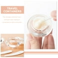 thumbnail image 2 of LOLIPPYY 3Pcs Empty Face Cream Bottle Transparent for Travel Toiletry Storage Use, 2 of 8