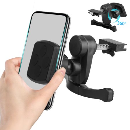 TSV Magnetic Mount, Universal Air Vent Spring Magnetic Car Mount Holder, for Cell Phones with TSV Magnetic Mount, Universal Air Vent Spring Magnetic Car Mount Holder, for Cell Phones with